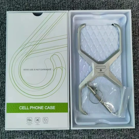 Boîtier magnétique en titane pour iPhone