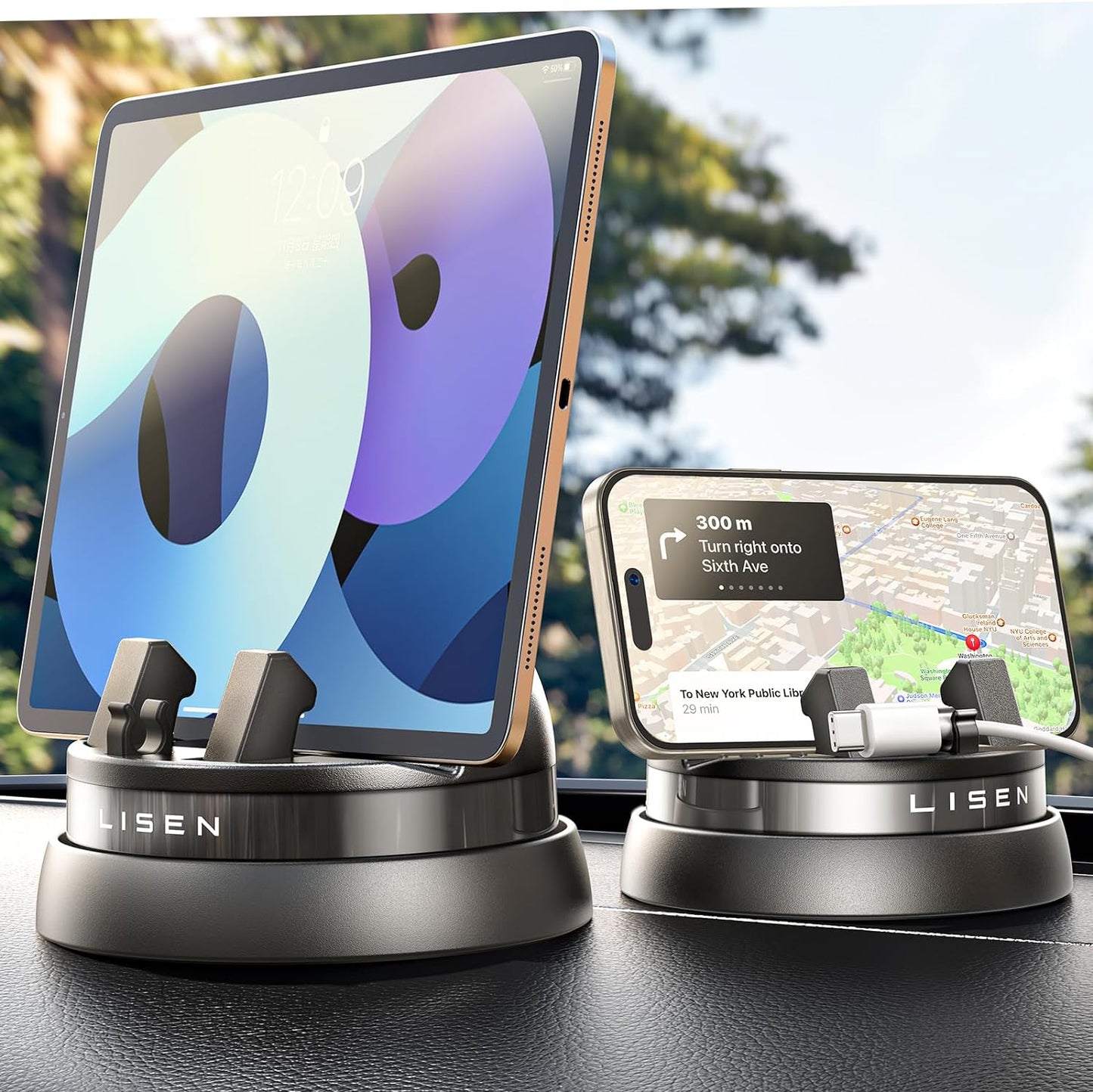 Support Rotatif LISEN - Téléphones et Tablettes