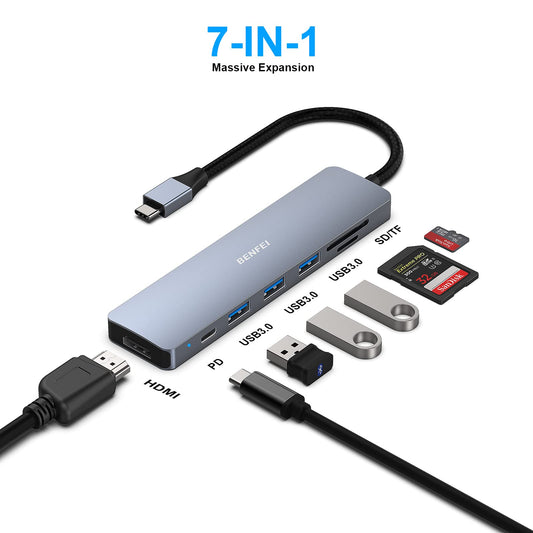 Adaptateur Multiport 7-en-1