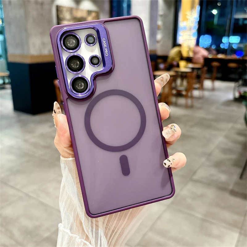 Étui de luxe magnétique pour Samsung Galaxy