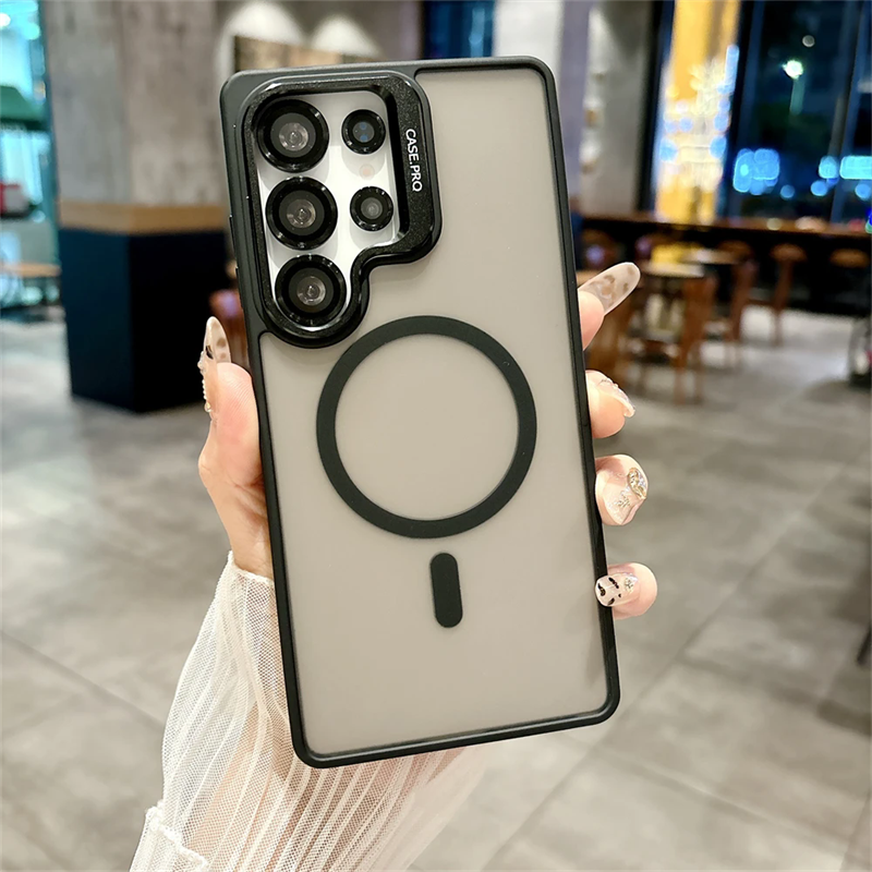 Étui de luxe magnétique pour Samsung Galaxy